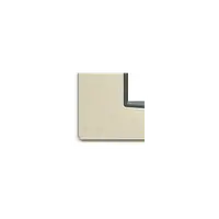 Placa ornament 2 module Vimar(Eikon) Bright champagne