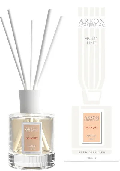 Bețișoare parfumate Areon Moon Line - Bouquet, 120 ml