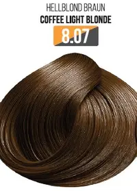 Vopsea Profesionala Fara Amoniac EVOQUE USA, Nuanta 8.07 COFFEE LIGHT BLONDE - Cu Ulei de Argan si 12 Aminoacizi, 100 ml - Evoque