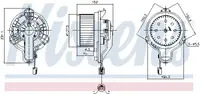 Ventilator habitaclu potrivit FORD FOCUS IV, KUGA III 1.0-2.5H 01.18-