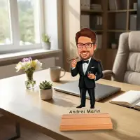 Caricatura pentru V.I.P. - Statueta Personalizata tip Trofeu