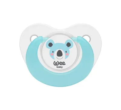 WEE BABY Suzete din silicon forma ortodontica nr.2 - 320
