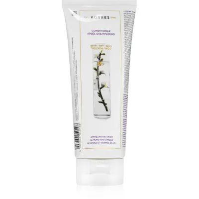 Korres Almond & Linseed balsam pentru păr uscat și fragil 200 ml