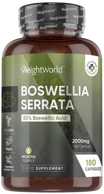 Boswellia Serrata, 2000 mg, 180 capsule, Weight World