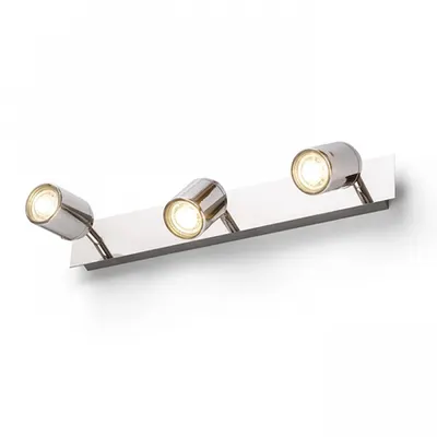 DUBLIN III Corp de iluminat aparent crom 230V GU10 3x9W IP44