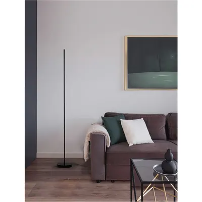 Lampa podea COLBY Nisipiu Negru Aluminiu LED 18 Wat AC220-240V 1260Lm 3000K IP20 CRI>90 Beam Angle 120°