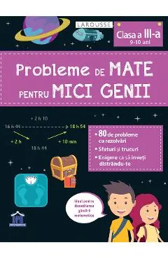 Probleme de mate pentru mici genii. Larousse
