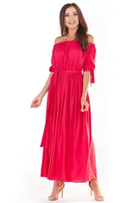 Rochie Galben12` - Fucsia