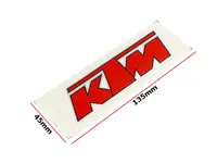 Autocolant KTM, culoare rosu