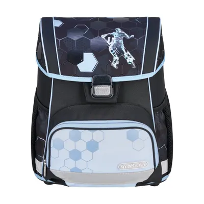Ghiozdan echipat, 37x31x22 cm, Loop Plus, Herlitz Cyber Soccer