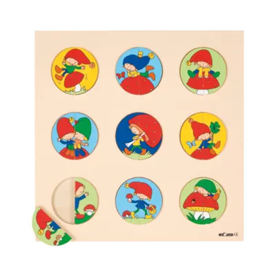 Puzzle Piticul la joaca - Educo
