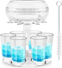 Dispenser pentru shoturi cu 6 pahare