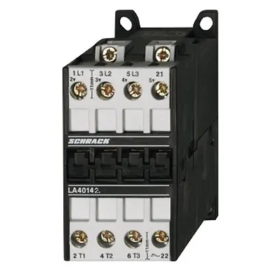 Contactor 5,5kW, 3ND/1NI, 24VDC