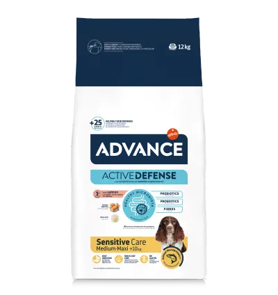 Advance Dog Sensitive Somon & Orez, 12 kg