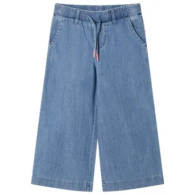 Pantaloni pentru copii, albastru denim, 92