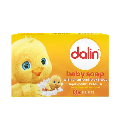 Sapun solid cu musetel, 100g, Dalin