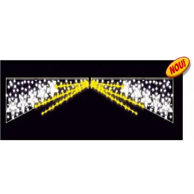 Banner 43 LED & FLASH (Lxh) 6000x1240 mm