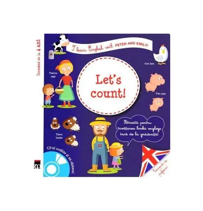 I learn English with Peter and Emily! Let's count! - Paperback brosat - Larousse