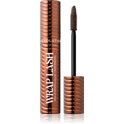 Revolution Wrap Lash Tubing mascara pentru extensie, rotunjire si volum culoare Brown 8.5 ml