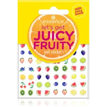essence let's get JUICY FRUITY folii autocolante pentru unghii
