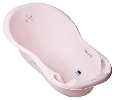 Cadă pentru bebeluși Tega Baby - Iepurași, 86 cm, roz