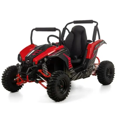 Mini E-UTV XTR, electric 1000W, culoare negru rosu