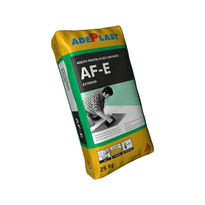 Adeziv gresie si faianta AdePlast AFE pentru exterior 25 kg
