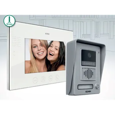 Kit video interfon 1 familie 1 post interior Elvox