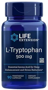 L-Triptofan, 500 mg, 90 capsule, Life Extension