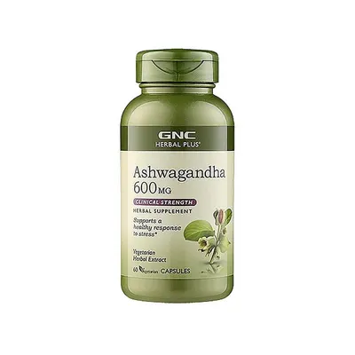 GNC Herbal Plus Ashwagandha 600 mg | 60 cps