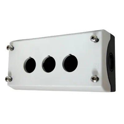 Carcasa lampa semnalizare 3 aparate gri