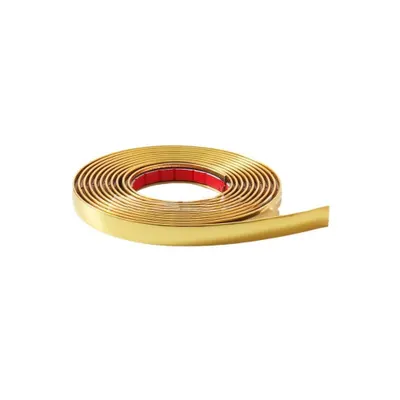 Rola ornament aurie cu adeziv 8mmx15m