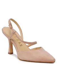Pantofi eleganti cu toc Piele naturala - Bej -