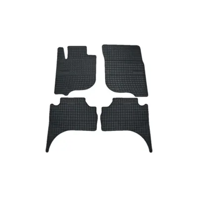 Set covorase auto din cauciuc Mitsubishi L200 2019-, presuri FROGUM, Negru