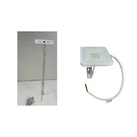 Pachet Brat Montaj Perete 45cm Proiector + Proiector LED 30W Alb Lumina Neutra