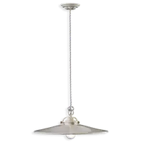 Lustra, lampa suspendata RETRO B&W FINISH 02 - SMALTO BIANCO C102