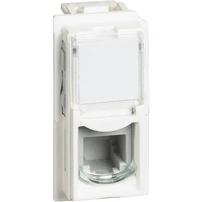 Priza telefon RJ11 Bticino Living Now KW4258RJ11, alb