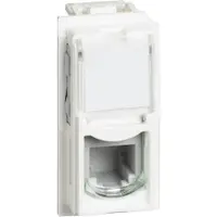 Priza telefon RJ11 Bticino Living Now KW4258RJ11, alb