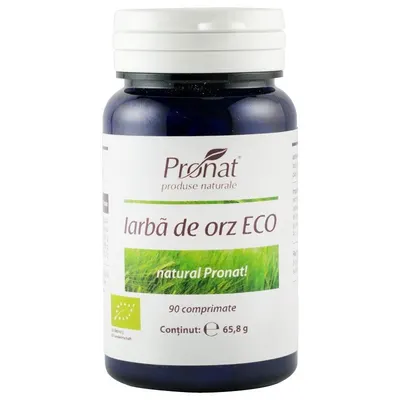 Bio Iarba de Orz 90 Comprimate Medicura