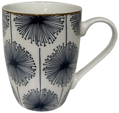 Pahar Maison - Fleur 3, New Bone China, 350 ml