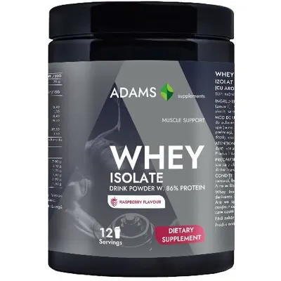 Izolat Proteic din Zer cu Aroma de Zmeura 360g