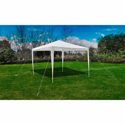 vidaXL Pavilion de grădină cu acoperiș piramidă, 3 x 3 m