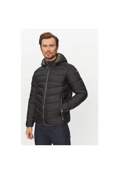Geaca barbati - 302872381 - Nylon/Poliester - Negru - Negru
