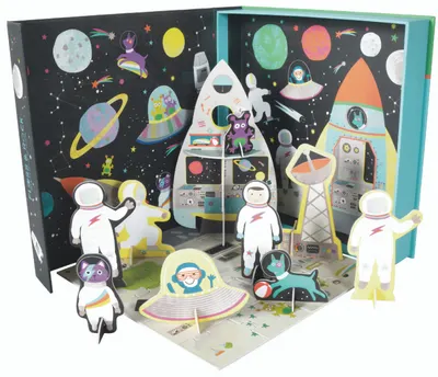 Joc educativ pentru copii Floss & Rock - Decor si figurine, Cosmos