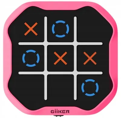 Joc electronic Giiker - Tic-Tac-Toe Bolt, roz