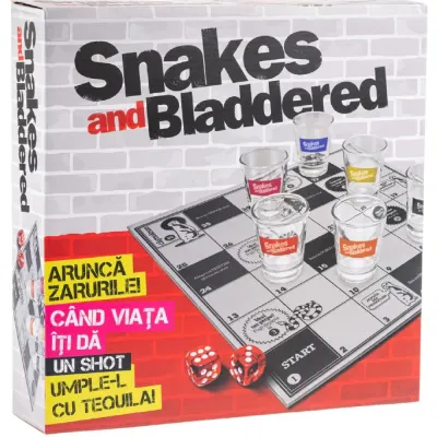 Joc de Petrecere Snakes & Bladdered (limba romana)