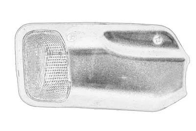 Lumina delimitare stanga, alb 12V potrivit IVECO DAILY III 1999-2007