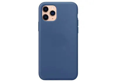 Husa protectie, Silicon, Compatibila cu iPhone 11, Albastru Ocean Engros