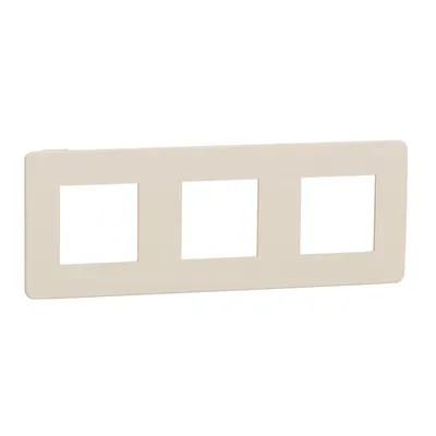 Placa ornament, Unica Studio Colsau, trei module, bej