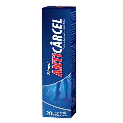 Anticarcel, Zdrovit | 20 comprimate efervescente